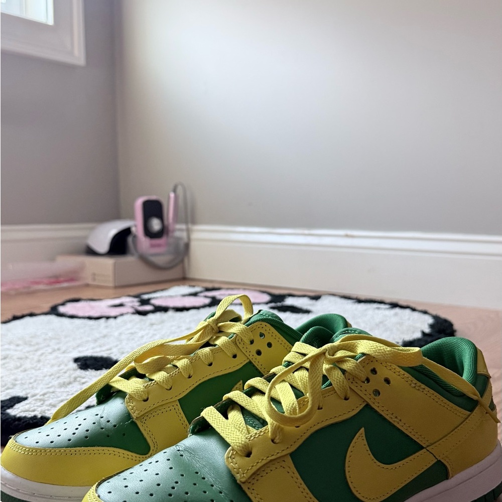 Nike Vibrant Green and Yellow Shoes